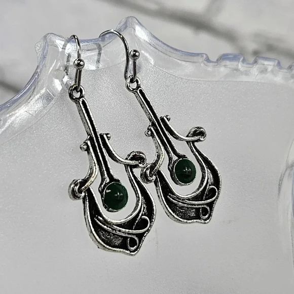 Yule Harp Women’s Small Delicate Earring Set9 - Picture 2 of 3